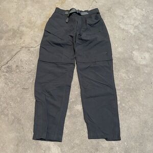 The North Face Paramount Trail Convertible Pants Gray Men's Size Small Belted
